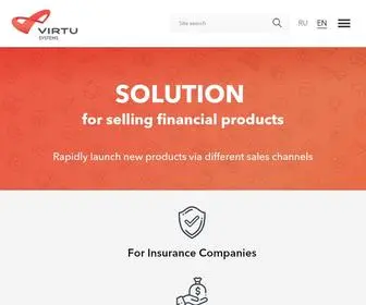 Virtusystems.ru(Virtu Systems) Screenshot