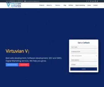 Virtuvian.com(Virtuvian Ventures Pvt) Screenshot