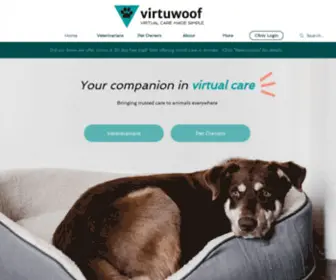 Virtuwoof.com Screenshot