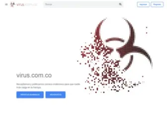 Virus.com.co(Es un virus) Screenshot