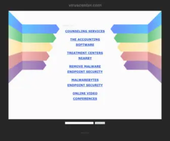 Viruscenter.com(The Data Protection Company) Screenshot