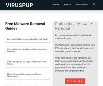 Viruspup.com(Cyber Security Blog) Screenshot