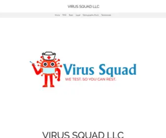 Virussquadllc.com(Virus Squad LLC) Screenshot