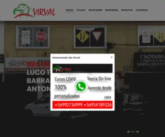 Virval.cl(Escuela de Conductores) Screenshot