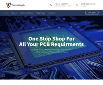 Viryatech.com(Virya Infotech) Screenshot