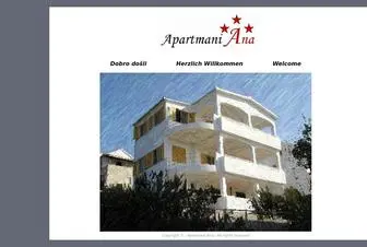 Vis-Apartmani-Ana.com(Apartmani Ana) Screenshot