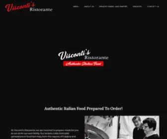 Viscontisristorante.com(Visconti’s Ristorante) Screenshot