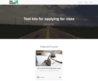 Visa-Academy.com(Visa Academy) Screenshot