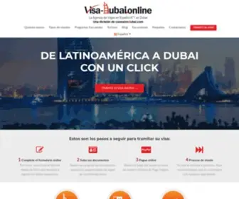 Visa-Dubai.online(Trámite) Screenshot