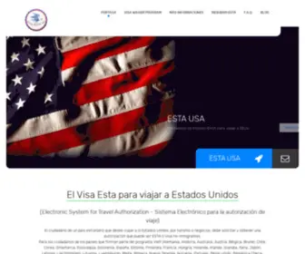 Visa-Esta.es(Visa ESTA USA) Screenshot