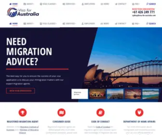 Visa-FOR-Australia.com(Migration Agent Australia) Screenshot