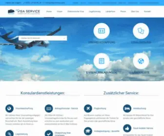 Visa-Service.com(Visum Service) Screenshot