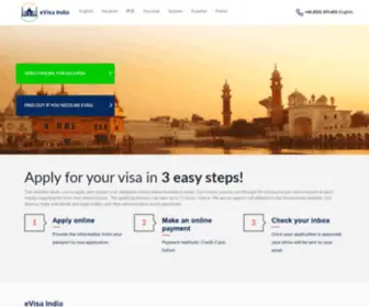 Visa-TO-India.com(Indian Visa Online) Screenshot