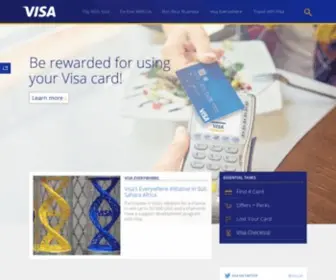 Visa.co.za(Visa Inc) Screenshot