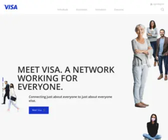 Visa.com.au(Visa is a global payments technology company) Screenshot