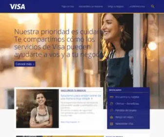 Visa.com.uy(Visa) Screenshot