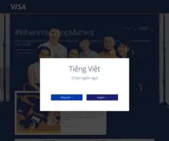 Visa.com.vn(Everywhere you want to be) Screenshot
