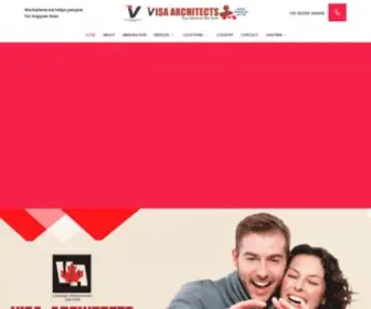 Visaarchitects.com(Visa Architects) Screenshot