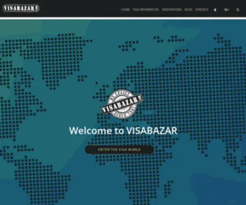 Visabazar.com(Visabazar) Screenshot