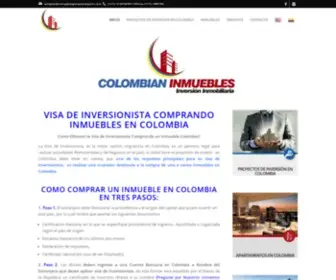 Visadeinversionistacolombia.com(WordPress) Screenshot