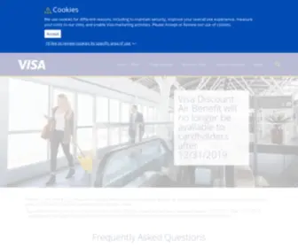 Visadiscountair.com(Visa cardholders take note) Screenshot