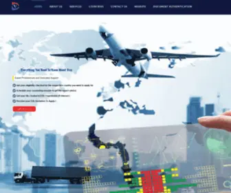 Visadocx.com(Best immigration consultants in delhi) Screenshot