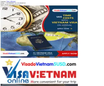 Visadovietnam5USD.com(E-visa Vietnam Online) Screenshot