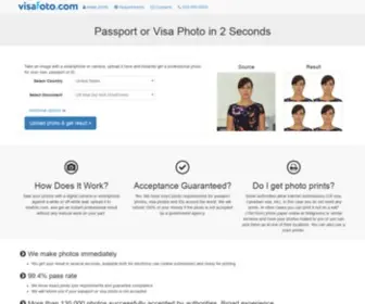Visafoto.com Screenshot