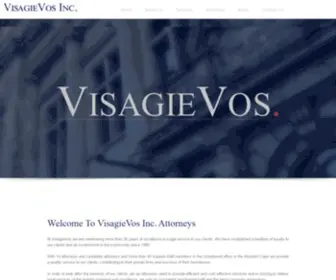 Visagievos.co.za(Visagie Vos Inc) Screenshot