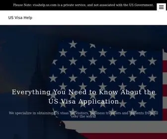 Visahelp.us.com(Ultimate guide for your US Visa Applications. We help you choose the visa type) Screenshot