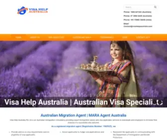 Visahelpaustralia.com.au(Migration Agent Brisbane) Screenshot