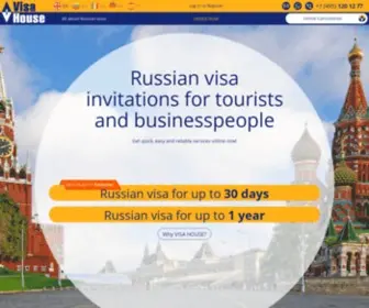 Visahouse.com(Tourist and Business Visa Invitations) Screenshot