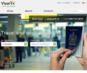 Visahq.ca(Visa services in Canada) Screenshot