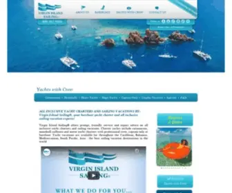 Visailing.com(Virgin Island Sailing® Vacations) Screenshot