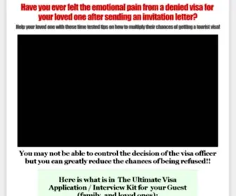Visainterview.info(Visa Application and Interview Kit) Screenshot