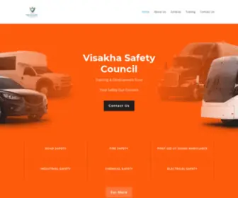 Visakhasafety.com(Your Safety Our Concern) Screenshot