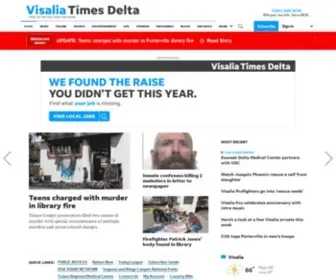 Visaliatimesdelta.com(And TulareAdvanceRegister.com) Screenshot