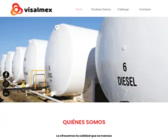 Visalmex.com(Refacciones industriales para pipas) Screenshot