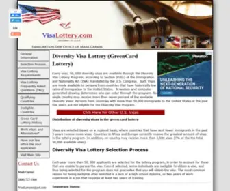 Visalottery.com(Eligibility) Screenshot