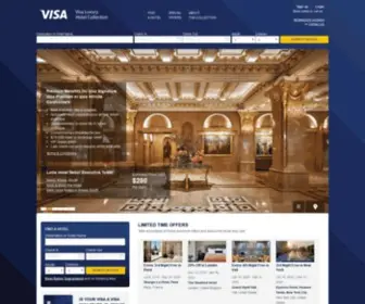 Visaluxuryhotels.com(Luxury Hotels and Luxury Resorts) Screenshot