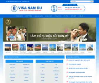 Visanamdu.com(Visa Nam Du) Screenshot