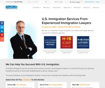 Visapro.me(US Immigration Lawyer Services) Screenshot