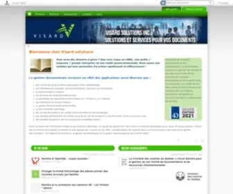 Visard.ca(Visard Solutions inc) Screenshot