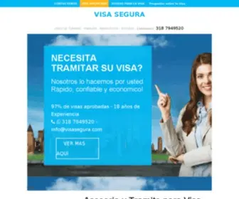 Visasegura.com(Visa segura .com) Screenshot