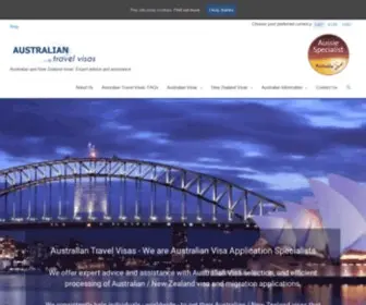 Visasforaustralia.co.uk(Australian Visa Application) Screenshot