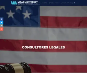 Visasmonterrey.com.mx(Visas Monterrey tramite de visas para Estados Unidos) Screenshot