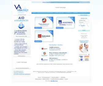 Visassur.com(Assurances Visa Schengen en ligne Maroc) Screenshot