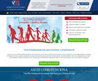 Visausanow.com(Visa USA Now) Screenshot