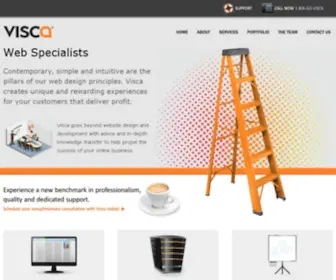 Visca.co(Web Design) Screenshot