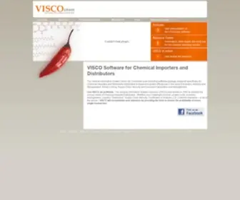 Vischem.com(Landed Cost Software for Chemical Importers) Screenshot